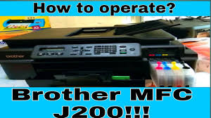For optimum performance of your printer, perform an update to the latest firmware. How To Scan Using Brother Mfc J200 Printer Tagalog Easy Pantin Couple Youtube