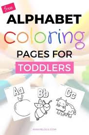 The spruce / kelly miller halloween coloring pages can be fun for younger kids, older kids, and even adults. 52 Free Printable Alphabet Coloring Pages For Toddlers