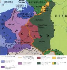 Map of german administration of poland 1939 facing history and. Red Army S Invasion Of Poland In 1939 On 17 Lamus Dworski