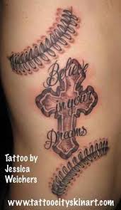 Easily inked by a skilled artist, cool cross tattoos for men are timeless, bold and meaningful. Baseball Tattoos For Couples Google Search Baseball Tattoos Softball Tattoos Matching Tattoos