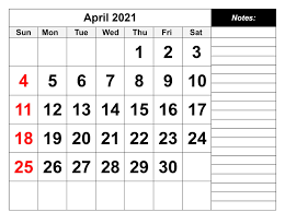 Editable calendar excel, word, pdf, daily, weekly, monthly, yearly, 12 months january to december. Blank April 2021 Calendar With Notes Pdf In 2021 Calendar Word Printable Calendar Word Monthly Calendar Template