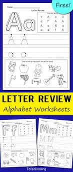 Learn the preschool alphabet with these fun alphabet activities for preschoolers and free printable preschool alphabet worksheets! Free Alphabet Picture Tracing Printables Totschooling Toddler Preschool Kindergarten Educational Printables