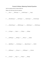 Download Balancing Equations 49 Chemical Equation Equations Balancing Equations