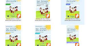 Modul belajar mandiri kelas iv ini memuat pembelajaran pada tema 1 indahnya modul ini dikembangkan dari buku guru dan buku siswa kelas iv pembelajaran tematik terpadu kurikulum 2013. Modul Pembelajaran Daring Belajardarirumah Kelas 1 2 3 4 5 6 Sekolahdasar Net