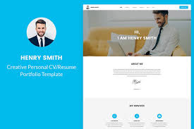 How are resume cv website templates arranged? Best Html Resume Templates For Personal Profile Cv Websites