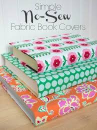How To Make Fabric Book Covers Without Sewing Driven By Decor Fabric Book Covers Book Cover Diy Fabric Book