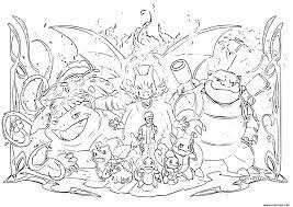 Coloriage Pokemon Evolution 2019 Dessin Pokemon à imprimer