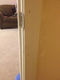 Why your cat scratches under the door? How Can I Repair Scratches On Door Molding Home Improvement Stack Exchange
