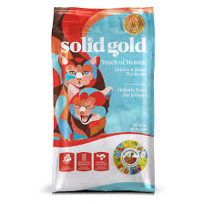 The solid gold pet food company produces natural, holistic pet food formulas for both dogs and cats. Solid Gold Holistic Food For Kittens Heritage Touch Of Heaven Grain Free 2 72kg