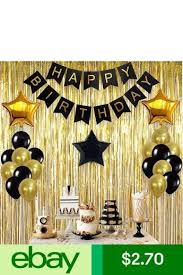 Backdrop Black And Gold 50th Birthday Party Decorations Suit And Tie Backdrop Display New Years Or Men S Party 50th Birthday Party Decorations Birthday Surprise Party Surprise Birthday Party Decorations