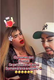 La Mona y sus travesuras en el avión