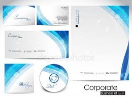 Professional Corporate Identity Kit Or Business Kit Stock Illustration Corporate Identity Letterhead Design Identity