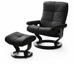 Ekornes Stressless Recliner In Graphite Grey My New Recliner Stressless Recliner Leather Recliner Modern Recliner