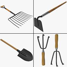 Garden Tool Collection 3d Model Ad Tool Garden Model Collection In 2020 Garden Tools 3d Model Boyfriend Crafts