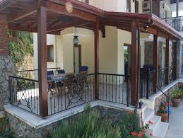 Enjoy free shipping on most stuff, even big the teak balcony height table with grey polyconcrete composite top has been handmade by skilled. What Are The Differences Between A Porch And Veranda Gazebo And Pergola Patio And Deck Your Own Unique Decor