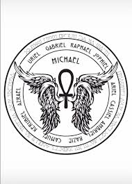 Mas información en la pagina de facebook. Pin By Mibara On Sigillum Angelic Symbols Archangel Tattoo Archangel Michael