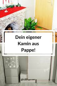 Home Story Dekokamin Aus Kartons Basteln Karton Basteln Dekokamin Und Kamin Dekor
