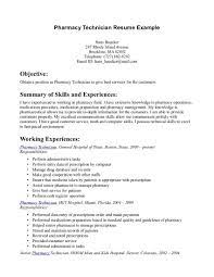 Writing a curriculum vitae for pharmacist for employment needs: Pharmacy Technician Resume Objective Free Resume Templates