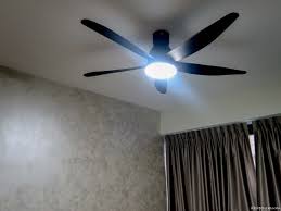 Ceiling fan 52 inch rustic edison industrial with cage light w/ remote control. A Happy Mum Singapore Parenting Blog