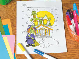 Haunted house coloring pages for adults. Haunted House Free Printable Coloring Page Fun365