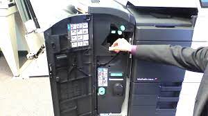 Yes (*1) bizhub c3850fs/c3850/c3350 (standard) printer. Changing Staples In Your Konica Minolta Bizhub C224e C284e C364e Youtube