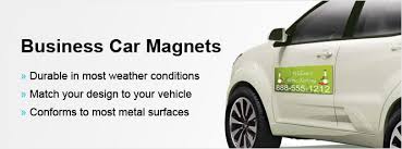 Custom Business Magnets For Vehicles Speedysigns Com