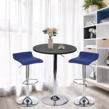 Shop for retro pub table set online at target. Elecwish 3 Piece Bar Table Set With 2 Stools Bistro Pub Kitchen Dining Chairs Furniture