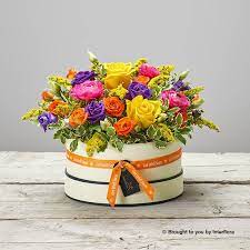 Get Well Citrus Squeeze Hatbox Buy Online Or Call 0161 633 5842