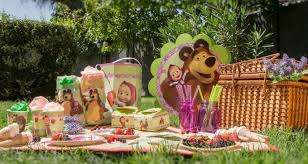 Ideas Cumpleaños Masha y el Oso - Como decorar y hacer una fiesta temática  e infantil