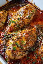 Easy Baked Honey Dijon Chicken Recipe Honey Dijon Chicken Poultry Recipes Recipes