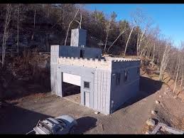 Mini Compound Shipping Container House Pool Youtube Container House Plans Container House Shipping Container Home Designs