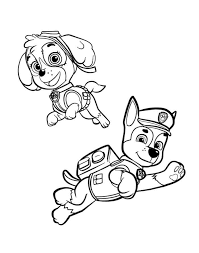Learn about famous firsts in october with these free october printables. Paw Patrol Coloring Pages Pdf Coloringfile Com