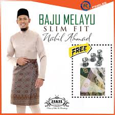 Get the latest news and promotional updates from jakel right to your mobile phone! Baju Melayu Jakel Baju Nikah Baju Melayu Slim Fit Baju Melayu Lelaki Baju Nikah Off White Baju Melayu Murah Free Samping Ash Grey Xs New Pgmall