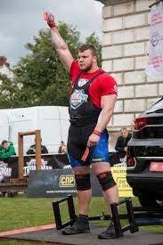 The behemoth, who stands at an incredible 6ft 8in, had to. Tom Stoltman Strongman Toms Running