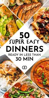 53 Quick And Easy Dinner Recipes Anyone Can Cook Recipe In 2020 Easy Dinner Easy Dinner Recipes Super Easy Dinner