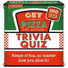 So let's go, take your friends, siblings or parents and prove your intelligence. Get A Pizza The Action Trivia Quiz Creative Toys Activities