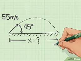 Determine the location and velocity of a projectile at different points in its trajectory. How To Solve A Projectile Motion Problem 12 Steps With Pictures