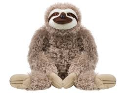 A Fuzzy Jumbo Sloth For Someone Who Needs To Slow Down And Enjoy Life Sloth Stuffed Animal Sloth Plush Giant Stuffed Animals