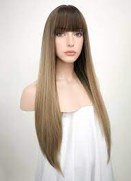 Maybe you would like to learn more about one of these? Brown Blonde Ombre Straight Synthetic Wig Ns019 Wig Is Fashion