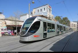 Jerusalem Light Rail Alstom At Jerusalem Israel By Michael Sender Light Rail Street Cars Light
