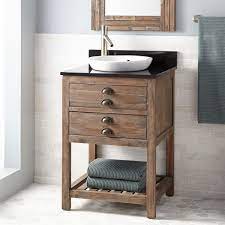 A simpler rustic vanity could be wood in the same shade which is immediately less busy. Pin On Kkm Basement