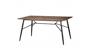 Mu métal et bois est une entreprise de fabrlcation de meubles et accessoires, donnant une seconde vie à des. Table A Diner Vintage En Bois Et Pieds En Metal Noir Look Sixties
