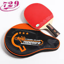 729 Friendship Original 3 Star Training Table Tennis Racket With Rubber Bag Ping Pong Bat Tenis De Mesa Rubber Bags Table Tennis Table Tennis Racket