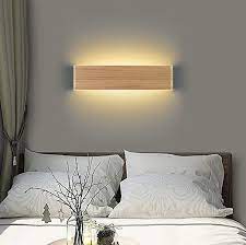 Wandlampe schlafzimmer ikea für ihre dachschräge räume unter dem dach sind zwar eine große herausforderung, aber sie haben mehr platzpotenzial. Martll Wandleuchte Led Holz Wandlampe Innen Wandbeleuchtung Fur Schlafzimmer Flur Korridor Treppe Wohnzimmer Innenbeleuchtung Warmweiss Nachtlicht 32cm Amazon De Beleuchtung