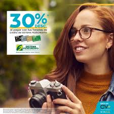 Ahora con tus tarjetas de Crédito del Sistema Fedecrédito, obtén 30% de  descuento en la compra de tus aros y lentes. Encuéntralos en 20 sucursales  o agendá tú cita desde wa.me/50377360534 🥸🤯 *
