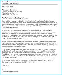Academic School Reference Letter Samples And Examples