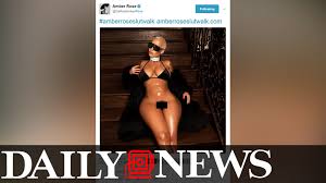 Amber Rose Goes Bottomless To Promote Feminist ‘Slut Walk’