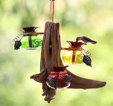More than 68 homestead hummingbird feeder replacement parts at pleasant prices up to 196 usd fast and free worldwide shipping! Drifter Glass Wood Hanging Hummingbird Feeder 3 Flower Feeding Ports Perry Ebay Bebedouro Para Beija Flor Bebedouros Para Passaros Beija Flores