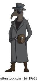 Chumnoy doktor) is a 2021 russian action film directed by oleg trofim, based on the comic book series of the same name by the russian publisher bubble comics, created by artyom gabrelyanov. Cartoon Style Illustration Plague Doctor Character Stock Vector Royalty Free 1641965116