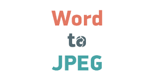 Then you click the download link to the file to save the word.doc or.docx to your computer. Word To Jpeg Convert Word Files To Jpeg Images Online
